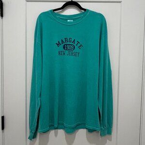 GILDAN Ultra Cotton men's long-sleeve MARGATE graphic tee (XL)